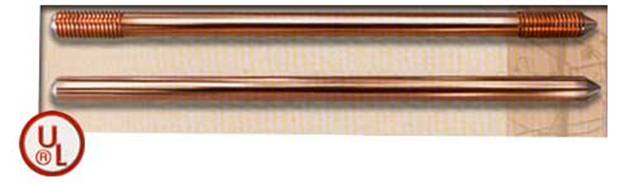 copper bonded earthing rods, copper bonded grounding rods, copper earthing rods, copper grounding rods